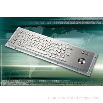 67 Keys Self Service Terminal Trackball Waterproof  Metal K